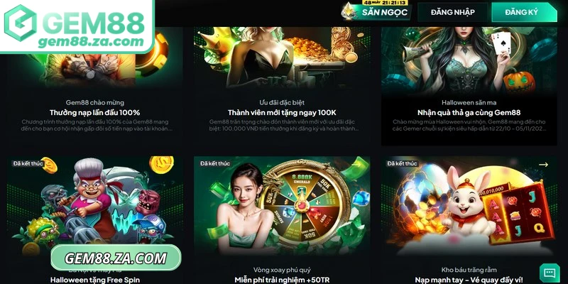 Bật mí các bước hướng dẫn nhận khuyến mãi GEM88 