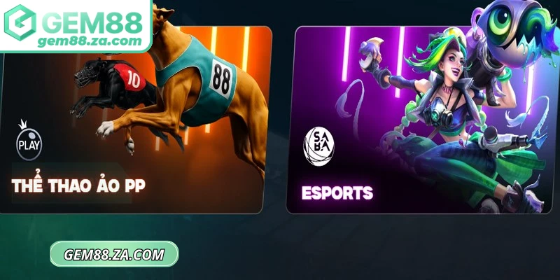 Thể thao GEM88 phân chia các trò chơi thành nhiều sảnh riêng biệt